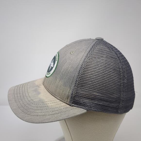 Fly Fishing Film Tour Strapback Trucker Hat Gray One Size Costa Del Mar - Picture 3 of 9